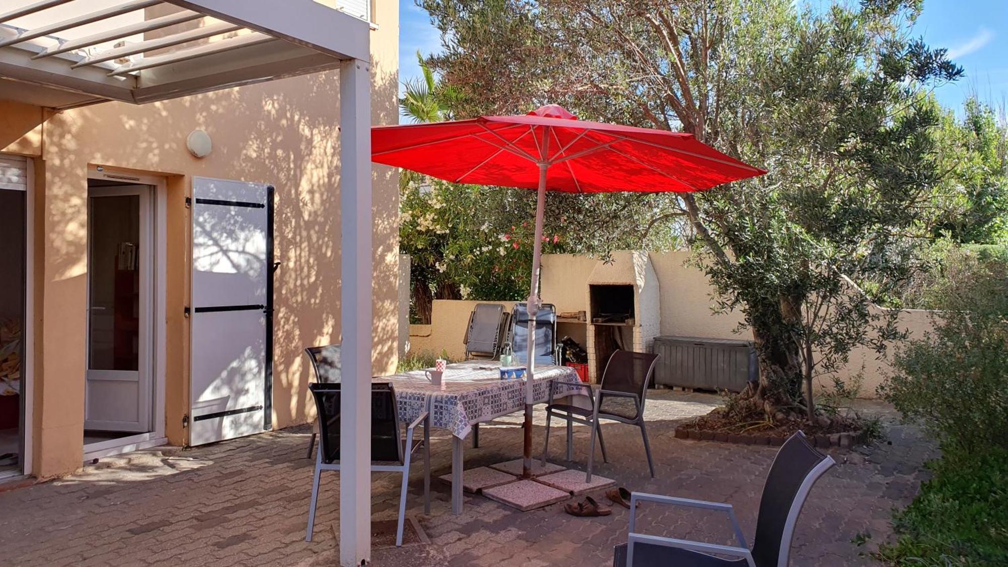 Appartement Avec Vaste Terrasse A 30 M Des Dunes Agde Buitenkant foto